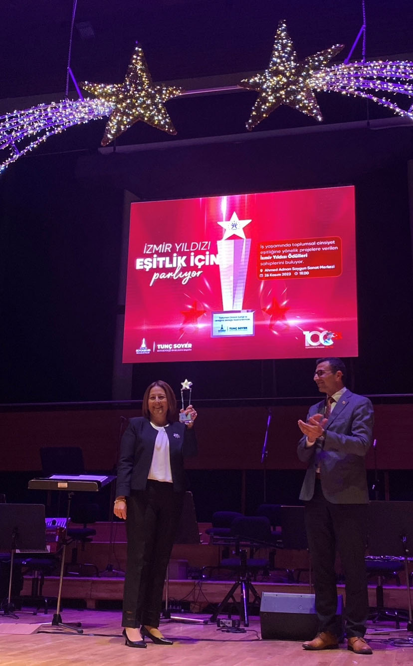 Yaşar Birleşik Pazarlama Toplumsal Cinsiyet Eşitliği Komitesi ‘İzmir’in Yıldızı’ Ödülüne layık görüldü